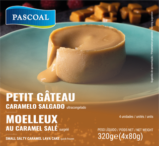 Petit Gâteau de Caramelo Salgado 320g - congelado