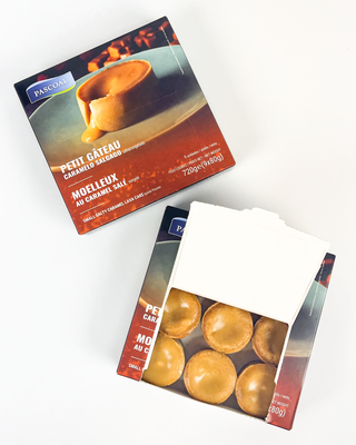 Petit Gâteau de Caramelo Salgado (9un) 720g  - congelado