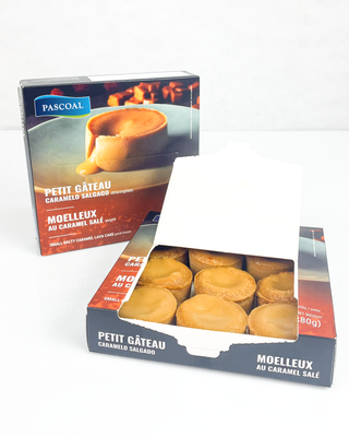 Petit Gâteau de Caramelo Salgado (9un) 720g  - congelado