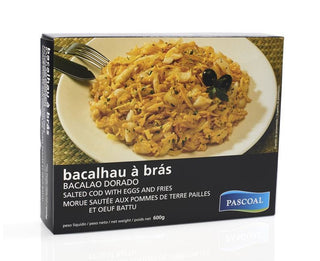 Bacalhau à Brás 600g - congelado Refeições prontas