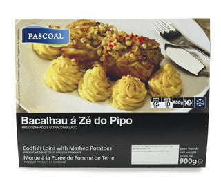 Bacalhau à Zé do Pipo 900g - congelado Refeições prontas