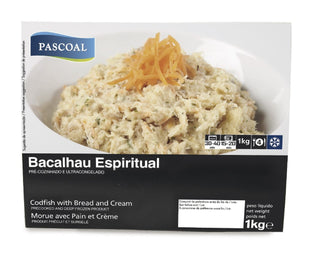 Bacalhau Espiritual 1kg - congelado Refeições prontas