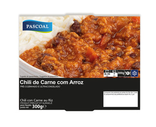 Chili de Carne com Arroz 300g - congelado