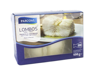 Lombos de Bacalhau 550g - congelado Demolhado Ultracongelado