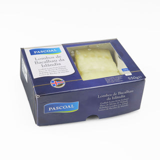 Lombos de Bacalhau da Islândia 550g - congelado Demolhado