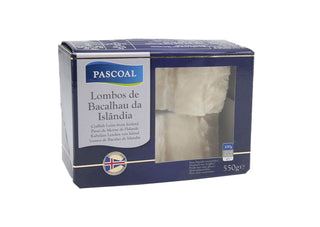 Lombos de Bacalhau da Islândia 550g - congelado Demolhado
