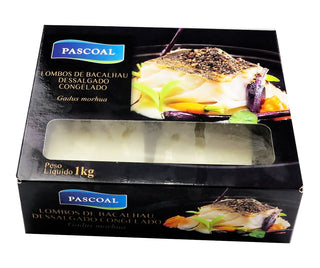 Lombos de Bacalhau Prime (+/- 500g) 1kg - Congelado