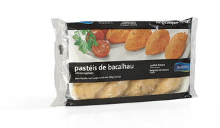 Pastéis de Bacalhau (12un) 380g - congelado Refeições