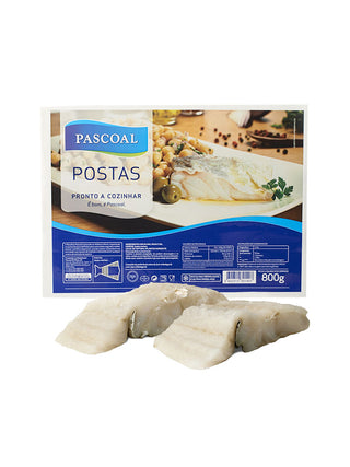 Postas de Bacalhau 800g - congelado