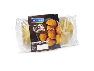 Rissóis de Carne para forno (8un) 360g - congelado Refeições