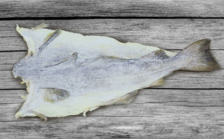 Bacalhau Crescido da Noruega Inteiro 1,5kg - Seco Salgado