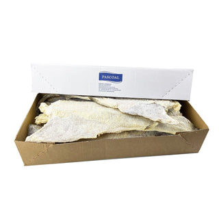 Caixa Bacalhau Graúdo da Noruega Inteiro 15kg- Seco Salgado